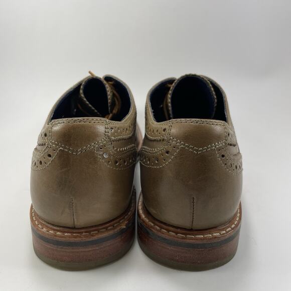 Cole Haan Cooper Wingtip Oxford Lace Up Dress Shoes Mens Size 9 Brown Tan main image 6